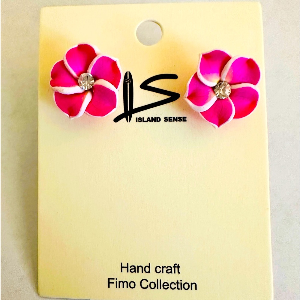 Plumeria Earrings